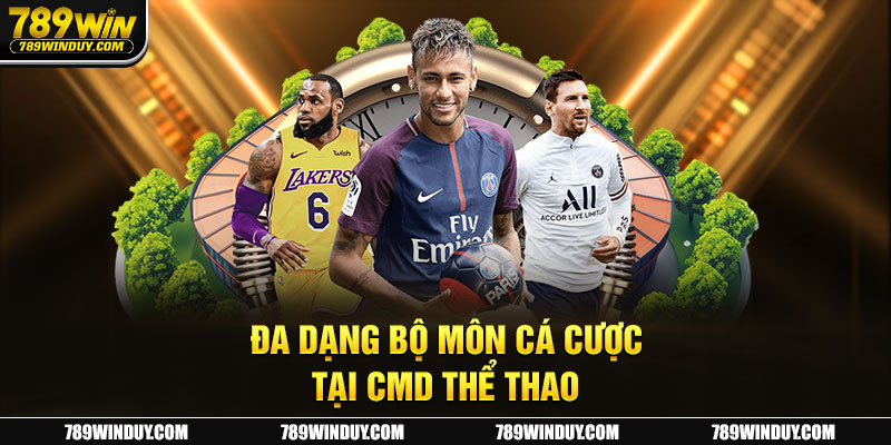 Đa dạng bộ môn cá cược tại CMD thể thao