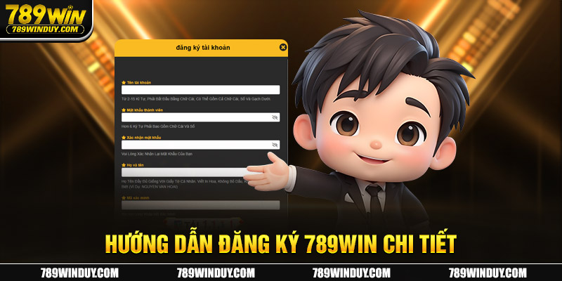 Hướng dẫn đăng ký 789WIN chi tiết 